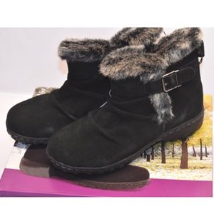 New Women's Khombu Lindsey All Weather Boots Black